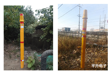 華北某油田安裝現場照片 官網測試樁1